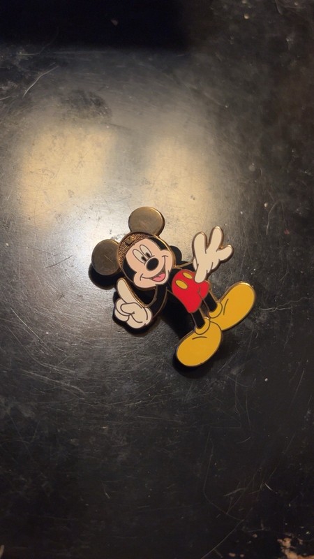 Disney World Mickey Mouse Golden Ears Hat Collection Enamel Pin