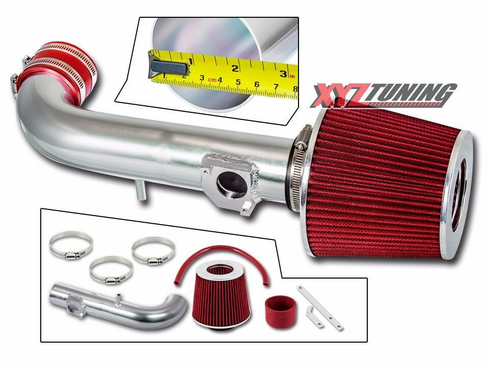 RED 00-02 Corolla 1.8 1.8L Short Ram Air Intake Induction Kit + Filter