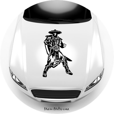 Autoaufkleber Mortal Kombat Lord Raiden