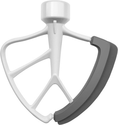 Flex Edge Beater for KitchenAid 4.5-5Qt Tilt-Head Stand Mixer White