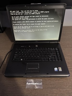 Dell Vostro 1500 15'' Laptop Vintage Boots READ! NO HDD