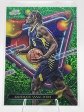 2023-24 Topps Chrome Cosmic Jarace Walker RC Green Space Refractor / 75, Pacers