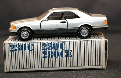 Vintage NZG 1:35 Mercedes-Benz 280 CE Coupe Silver - Made in West Germany Boxed