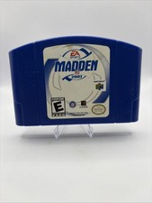N64 Madden NFL 2001 (Nintendo 64, N64) CART ONLY Authentic Blue - TESTED