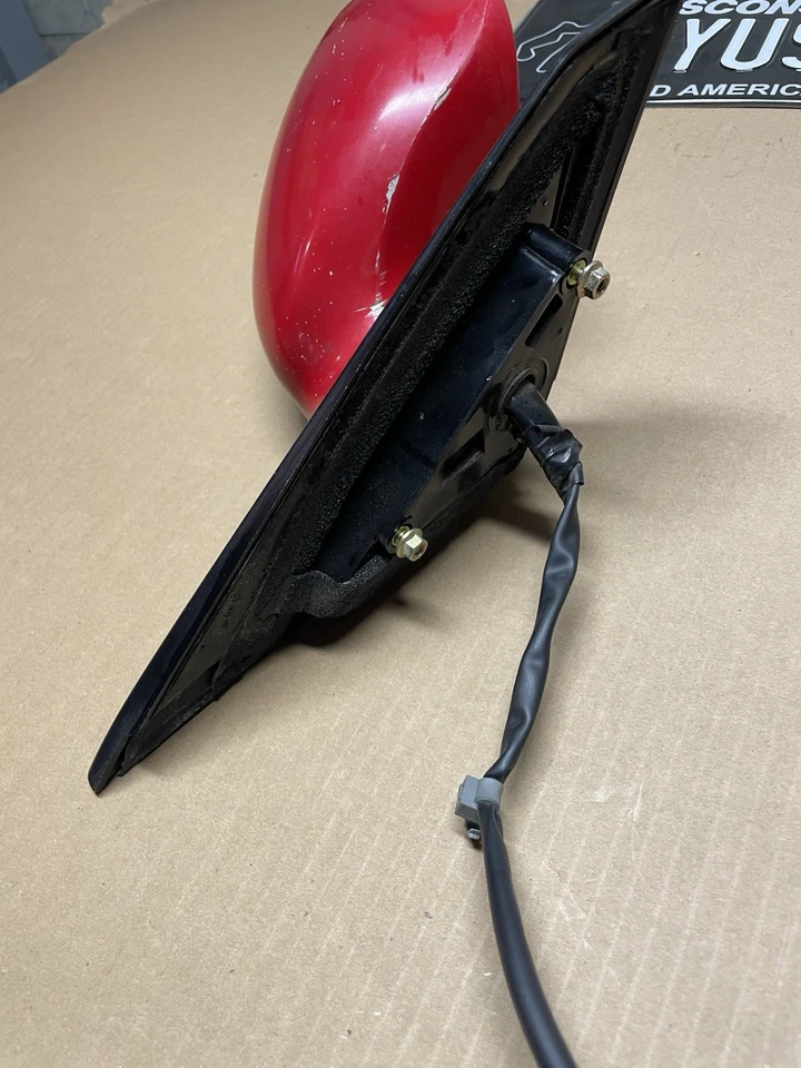 Espejo retrovisor puerta lateral derecho pasajero Honda Insight 2000-2006 rojo 01 02 03 04 05 06 Foto 4 de 4