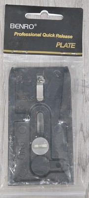 Benro Quick Release Plate QR6 For S4/S6 Video Heads & Manfrotto 501PL.