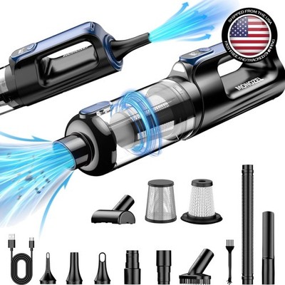 Lightweight Handheld Vacuum with Fast Charging & Powerful Air Duster