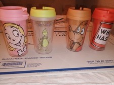Grinch Tumbler Cups 4 Pack