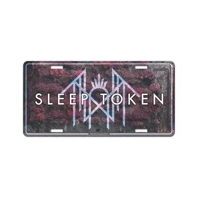 SLEEP TOKEN metal number plate /license plate - choice of 2