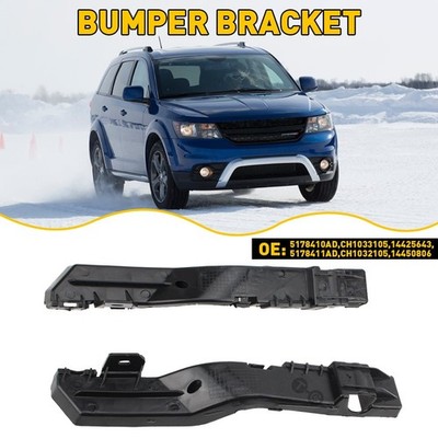 Bumper Bracket Set For 2009-2018 Dodge Journey Front Plastic 2Pc B