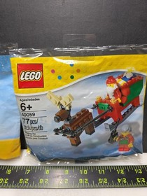 lego christmas tree Santa 30186 40059 Sets New Sealed Vintage 