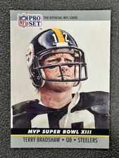1990 Pro Set Terry Bradshaw MVP Super Bowl XIII #13