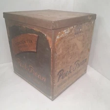 Peek Frean Maker Of Famous Biscuits Tin Afternoon Tea London England Mid Century