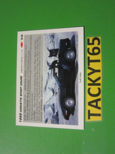 1991 VETTE SET SINGLE CARD(S) NEW YOU CHOOSE - Picture 120 of 202