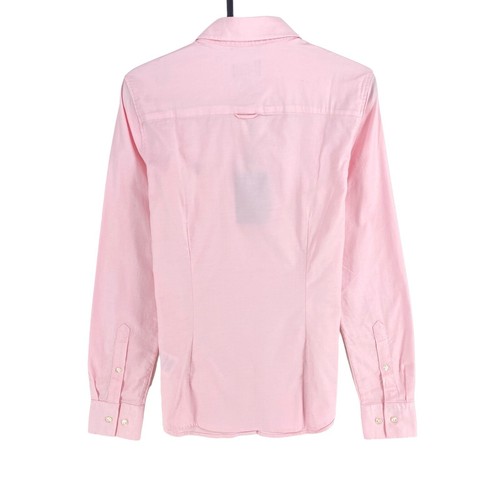 GANT Rosa Elasticizzato Camicia Oxford Taglia Eu 34 UK 6 USA 4 - Foto 3 di 12