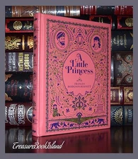 NEW Little Princess F. H. Burnett Illustrated  Leather Bound Collectible