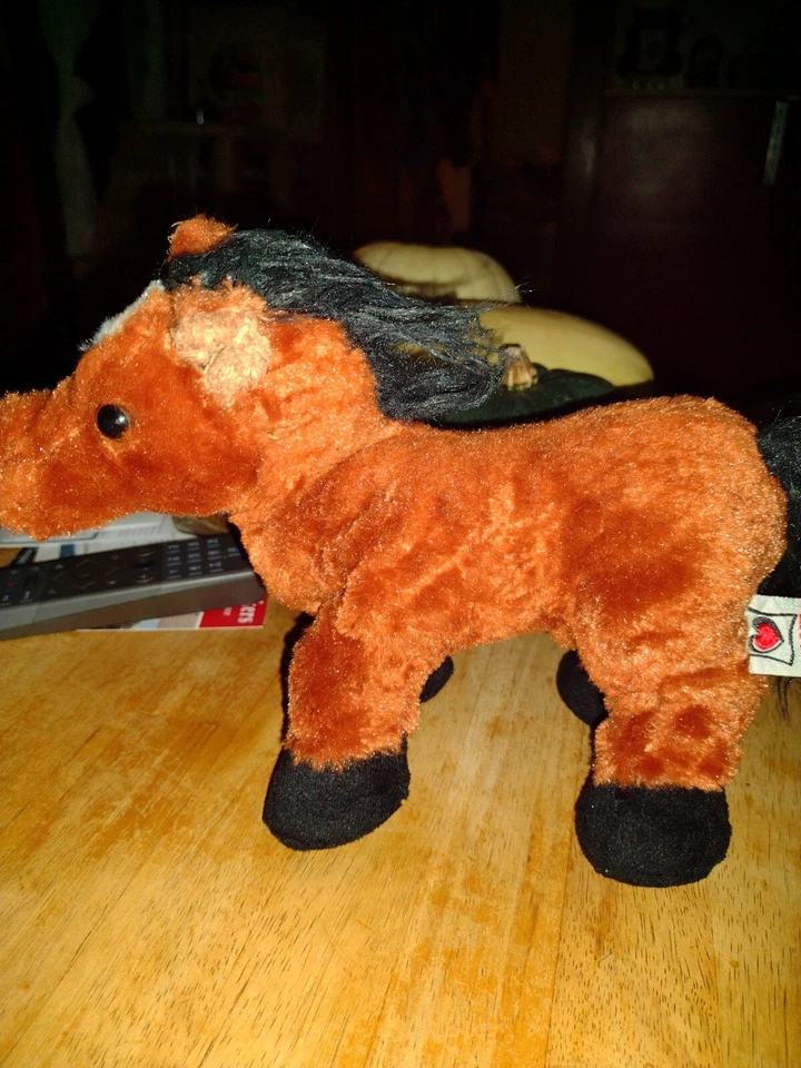 Webkinz Brown Arabian Horse Plush Stuffed Animal HM101 Ganz NO CODE - Image 3 of 3