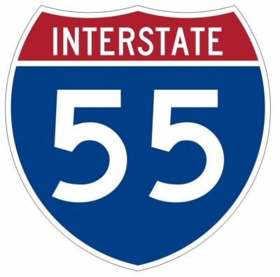 Interstate 55 Sticker Decal | eBay