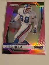 2024 Panini Prizm Jessie Armstead #220 Pink Pulsar Prizm New York Giants