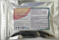 ORGANIC Green Coffee Bean Powder Chlorogenic Acid Pure and High Quality