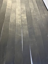 1 1/2  Black Buffalo Belt Blank Belt Strap Belt Strip Full Grain