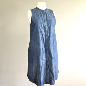 eileen fisher denim dress