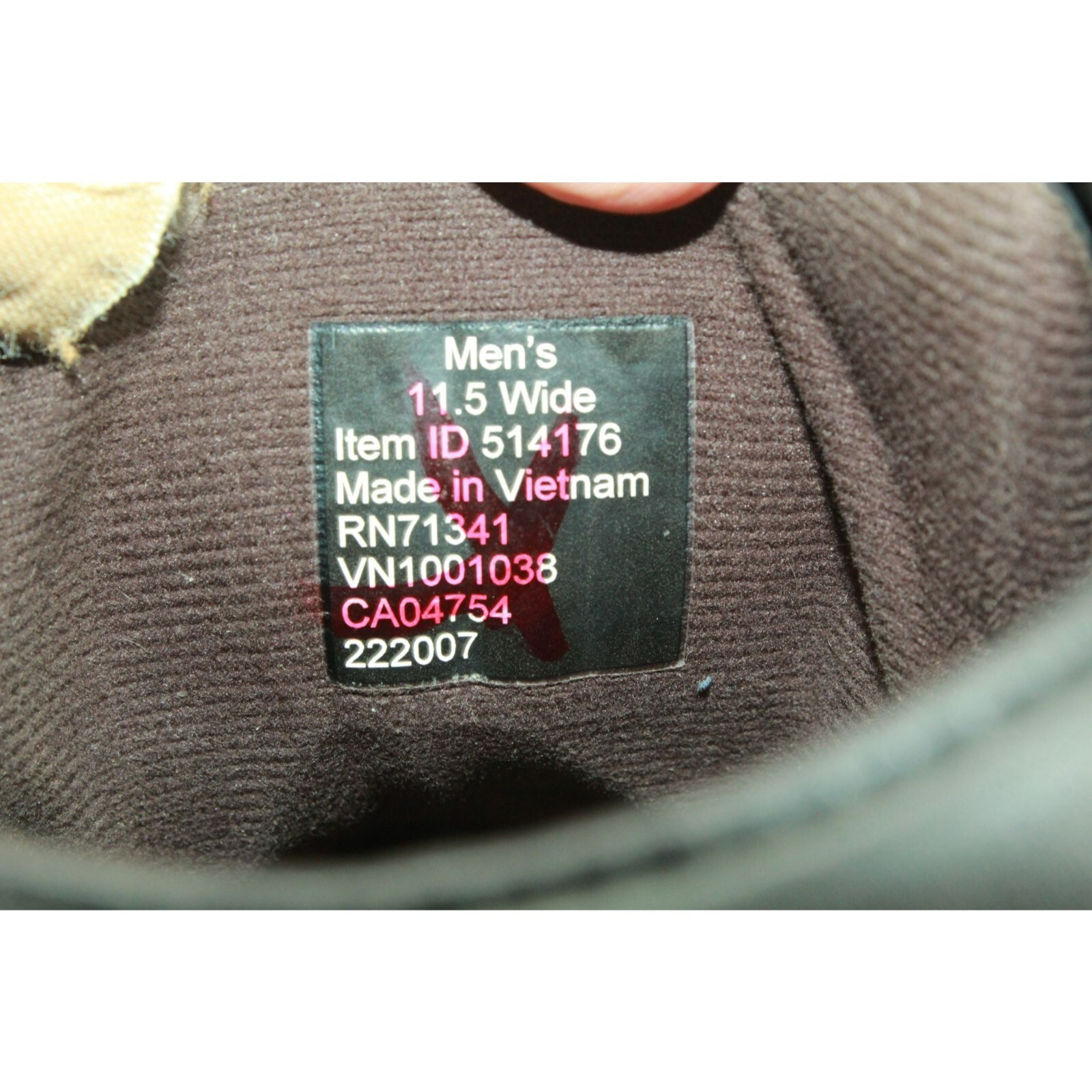 LL Bean Bucksport Mens Brown Leather Waterproof Ankle Work Boots Size