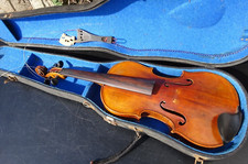 Vintage Violin Violin Approx 59cm Body Approx 35cm Slip/Label