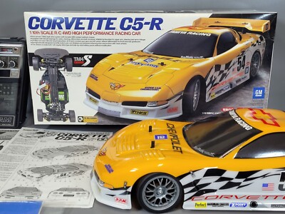 Tamiya 1/10 R/C Corvette C5-R Race Car TA-04S Chassis ESC Servo