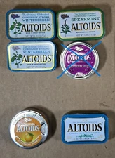 Altoids Tins Tangerine, Wintergreen, or Spearmint EMPTY Tin