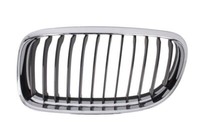 Blic 6502-07-0062991AP Schwarz-Chrom KüHlergrill Attrappe Links FüR BMW 3 E90