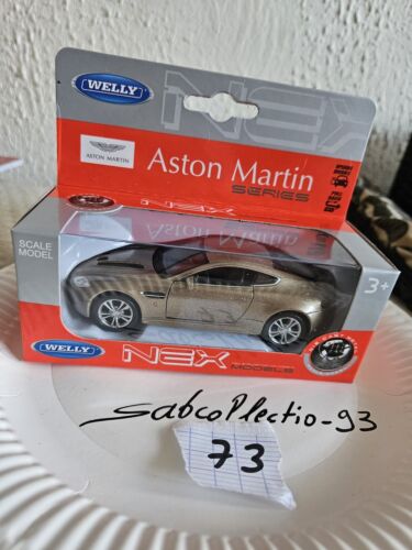 voiture miniature style dinky toys welly nex 1/43 1:43 ASTON MARTIN NEUVE NUM 73 - Photo 1/1