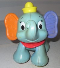 Fisher Price Amazing Animals ELEPHANT Sensory Clicking Toddler Baby Toys Disney