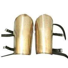 Knight Armor Costume Mens Medieval Dress Protective Arm Gaurd Bracers H1