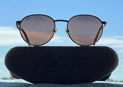 メガニウム Maui Jim Meridian MJ 167 06 Gunmetal Frame, Warm HCL Bronze