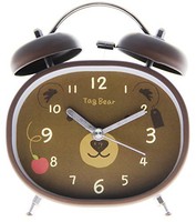 Justnile Kids Cartoon Bedside Alarm Clock With Backlight - 4 Tag Bear/brown, Ne on sale Justnile Kids Cartoon Bedside Alarm Clock With Backlight - 4 Tag Bear/brown, Ne on sale