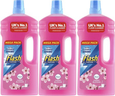 Flash All Purpose Multi Surface & Floor Cleaner Cherry Blossom 1.5L x 3 3.32 per litre