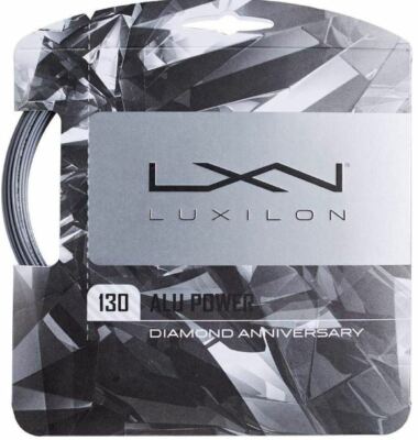 (1,75 /Lfm.) Luxilon Alu Power Diamond Anniversary 130 Tennis Strings 