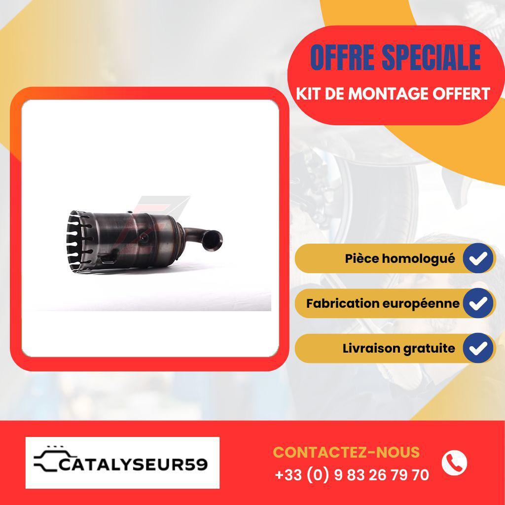 Catalyseur Peugeot Partner 1.6 HDi solution anti-pollution pour moteur 90 cv DV6TED4B efficace