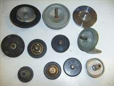 11 Lot Mixed Reel To Reel Rubber Idler Assembly - Wheels Wheel Audio Shop