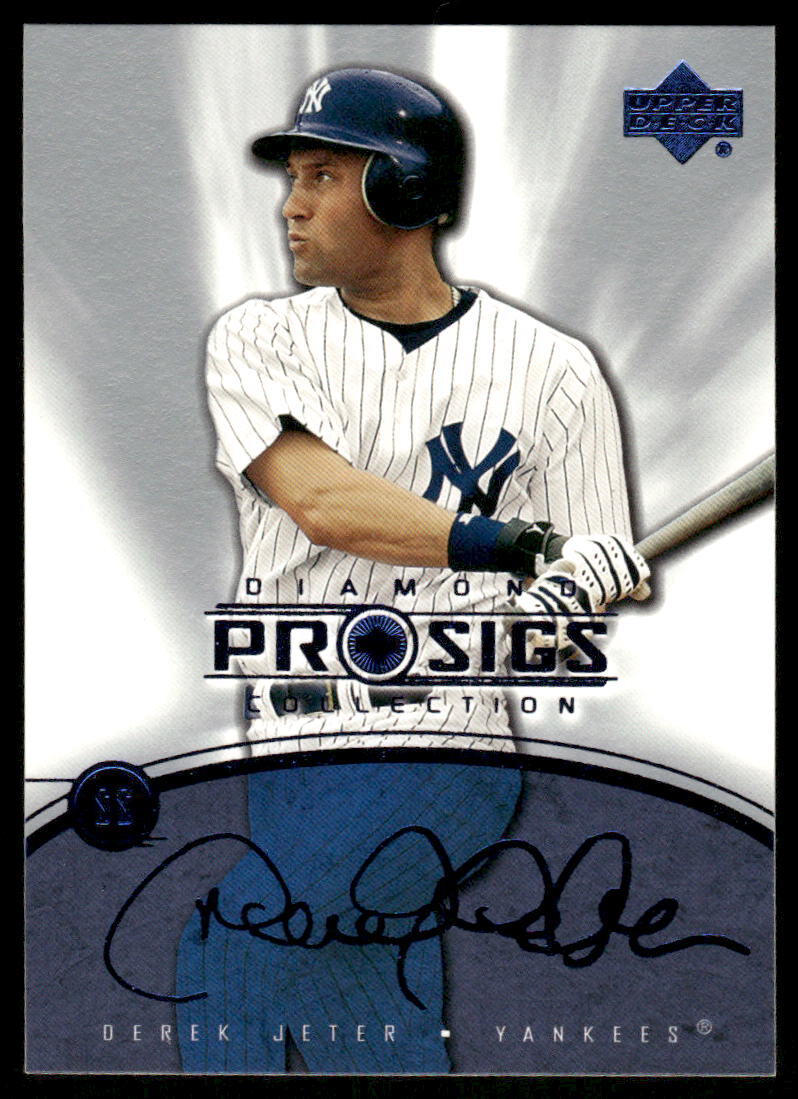 2004 Upper Deck Diamond Collection Pro Sigs #61 Derek Jeter