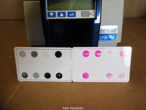 Datacard SP55 Plus SP55CH1NET SC347 Color ID Card Simplex Printer BAD PRINTS - Bild 2 von 10