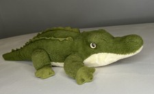 Aurora SOFT GREEN ALLIGATOR OR CROCODILE 18" Plush Stuffed Animal Toy