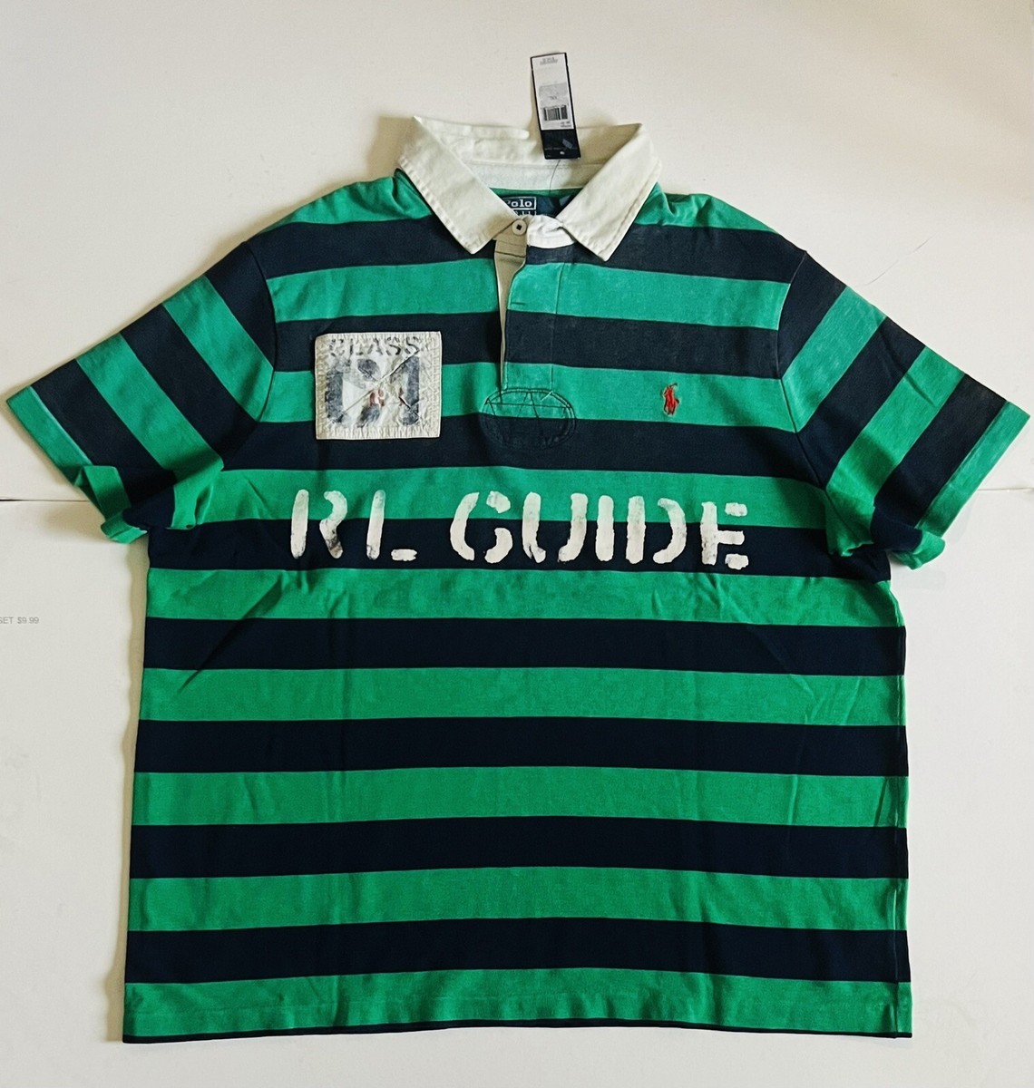 Polo by Ralph Lauren ジャングルファティーグ 青　XXL Polo by Ralph Lauren ジャングルファティーグ 青 XXL