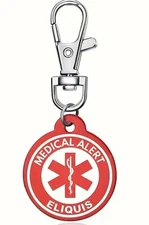 Medical Alert Keychain 