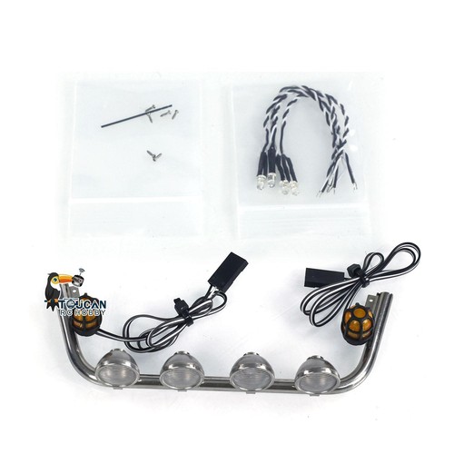 Lámpara de barra de luz LED giratoria para camión de radiocontrol de 1/14 autos K3363 - Imagen 7 de 7