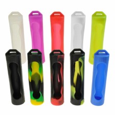 Armerah 18650 Rechargeable Battery Protective Case Cover Sleeve Silicone Rubber