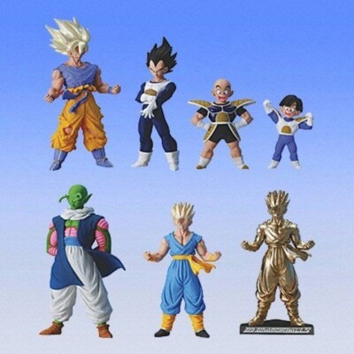 ドラゴンボール HG 2009 HG 23 Vintage Dragon Ball Z Set of 7 Gashapon Toy Bandai