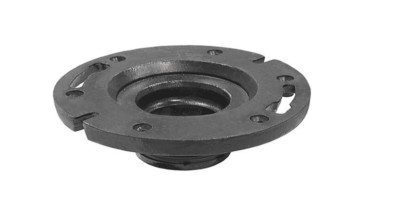 (1) Jones Stephens C47430 4  x 3  Two-Finger Cast Iron Closet Flange