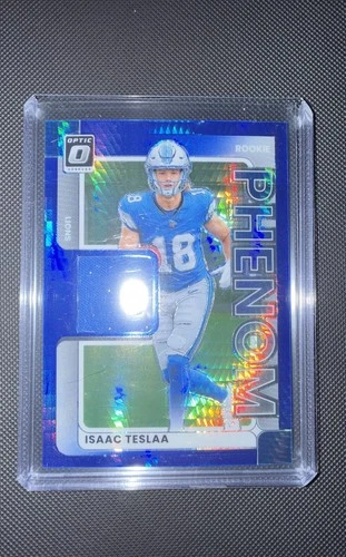 2025 Donruss Optic Isaac TeSlaa Blue Hyper (RAW)